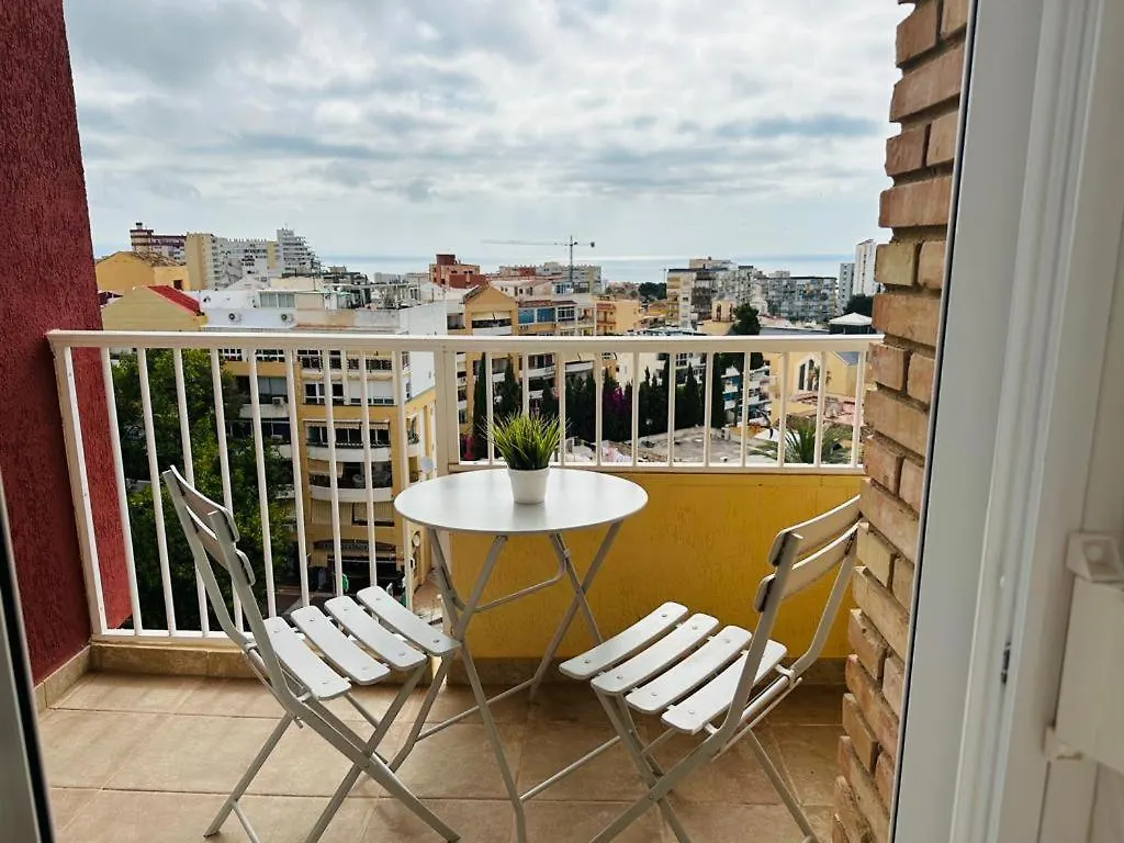 Modern White Studio Benalmadena Apartment